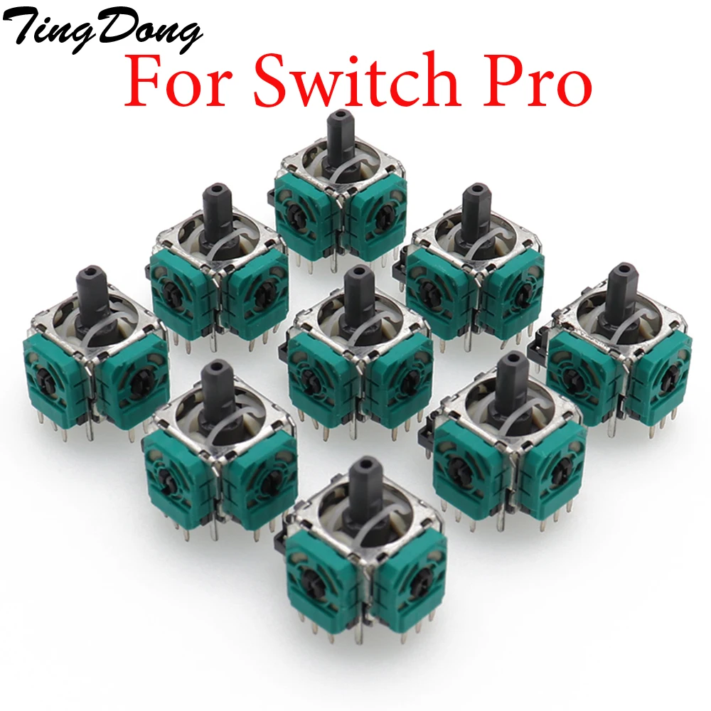 Tingdong 20Pcs 3D Analog Joystick Thumb Sticks Sostituzione Per Nintend Switch Ns Pro Controller Parti Di Riparazione