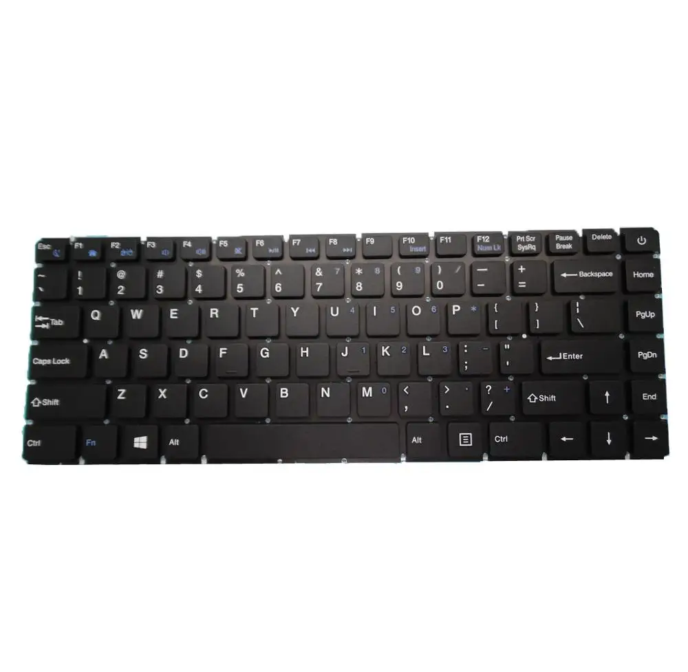 Ноутбук RU US клавиатура для chuwi для Lapbook 15,6 CWI530 Английский Русский черный без рамки и