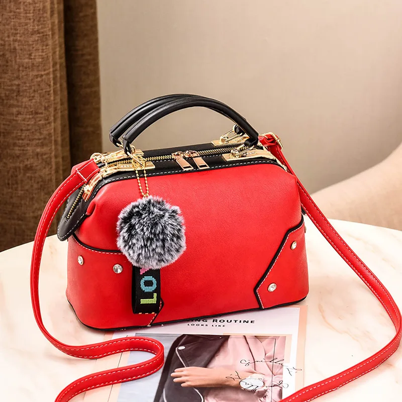 2020 Autumn WOMEN'S Bag Fashion Comfortable Elegant Retro Handbag Manufacturers Straight Hair |