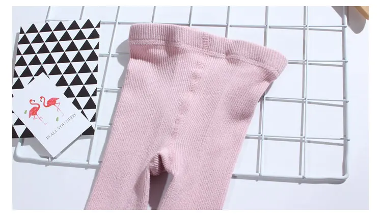 95% cotton high quality Baby casual Boys girls leggings kids children leggings pantyhose knitted strip novelty Pants