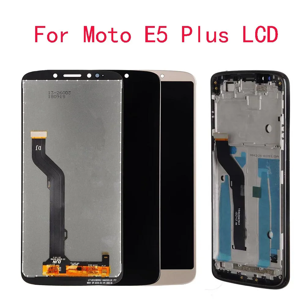 ЖК-дисплей с сенсорным экраном и дигитайзером в сборе для Motorola Moto E5 Plus