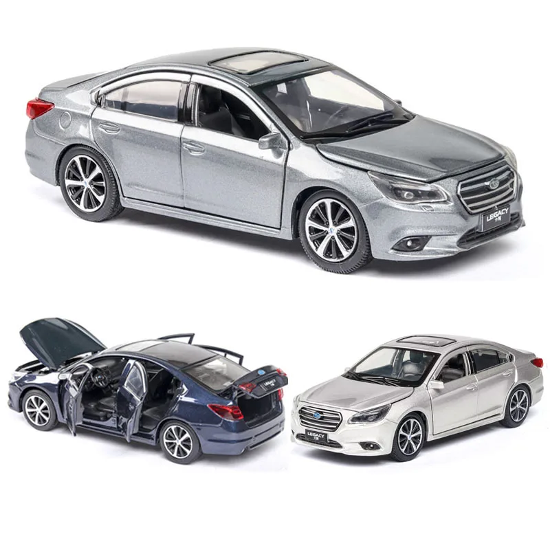 1:32 Subaru Legacy модель автомобиля литая игрушка модель автомобиля звук и светильник детская игрушка коллекционные вещи