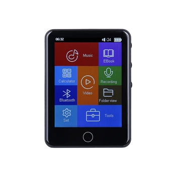 

Digital Voice Recorder Touch Screen Audio Recorder Portable Professional Dictaphone Music Video Player HD Sound With Bluetooth