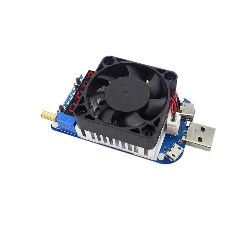 Hd35 триггер Qc2.0 Qc3.0 Электронный Usb нагрузочный резистор разрядка тест батареи регулируемый ток напряжение 35 Вт