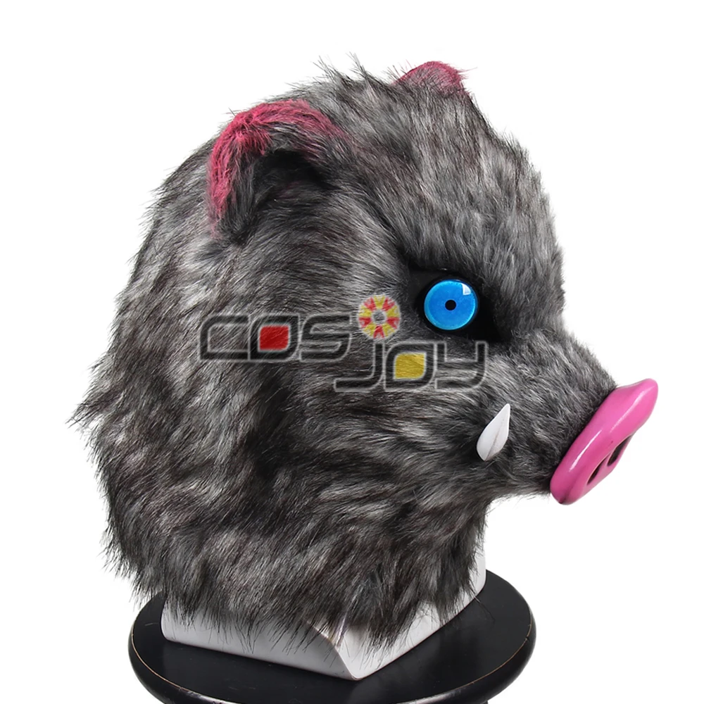 Demon Slayer: Kimetsu no Yaiba Hashibira Inosuke Mask Cosplay Prop- 3138