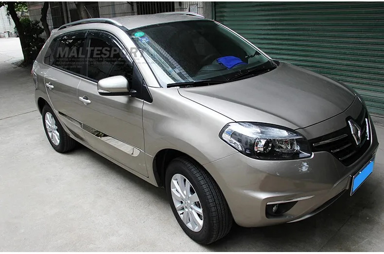Для Renault Koleos 2009- багажник на крышу, рейлинги, барные стойки для багажа, верхние стойки, рельсовые коробки, алюминиевый сплав, OEM, 3 м, паста