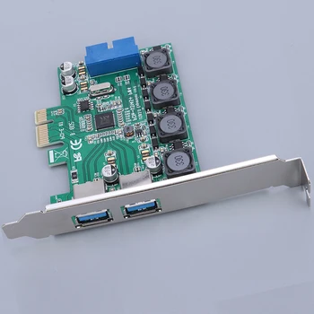 

4 Ports USB 3.0 PCI Express(PCIe) Expansion Card - for Windows Server, XP,7,8,8.1,10 - for Desktop Computer (V14S+ PW4)