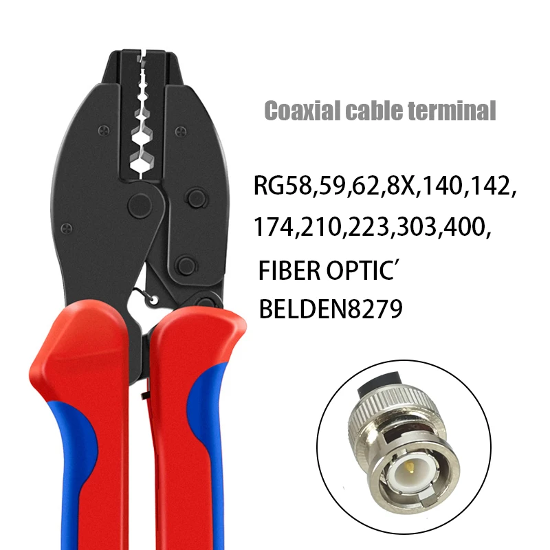 Hand Tool  Crimping Pliers LY-02H1 For Pressing Coaxial Cable Connector RG58 RG62 RG59  LY-02H1 Hand Tool 2
