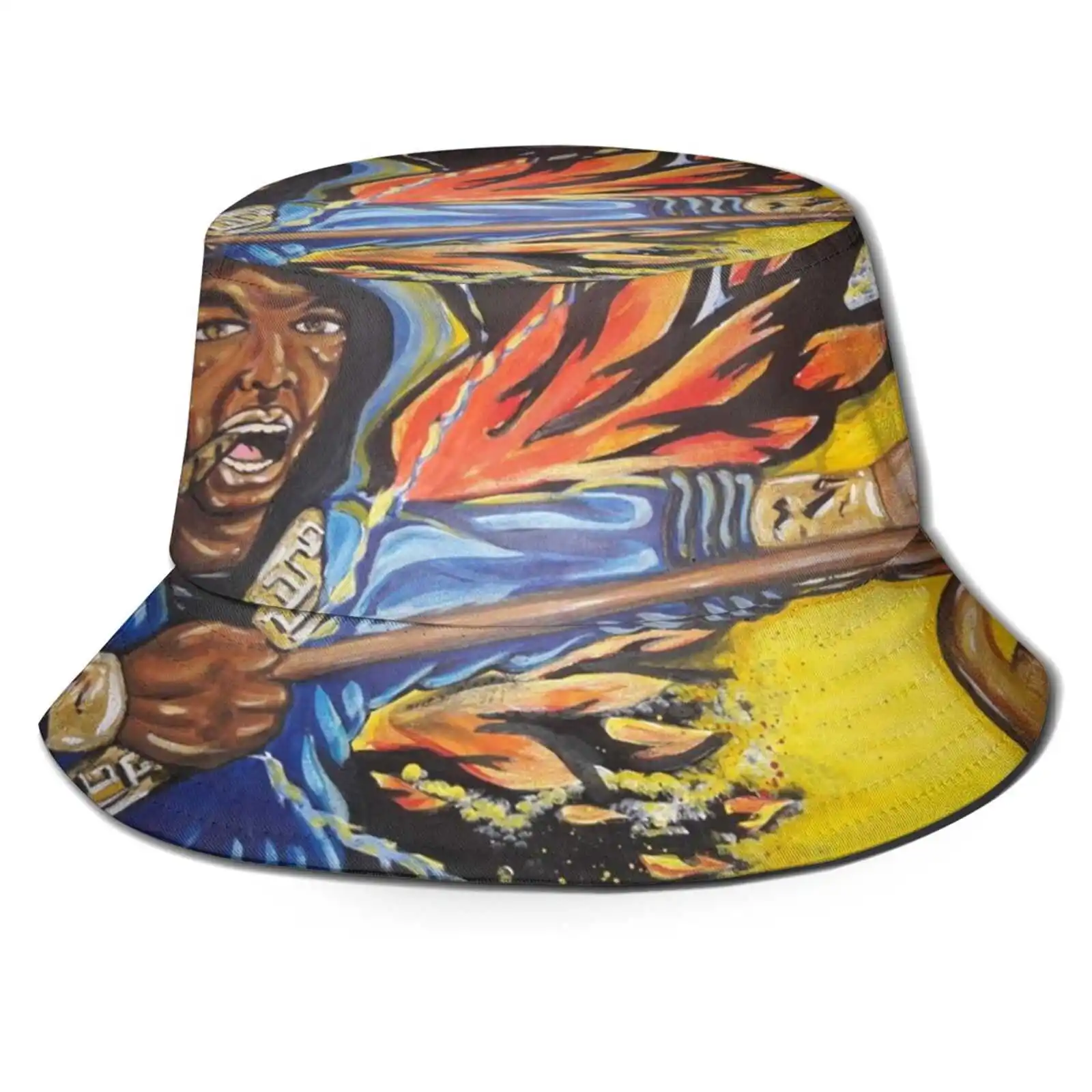 Cappuccio Pieghevole Panama Cappello Da Pescatore Berretto Deity King God Egypt Hood City Africa