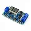 DC 12V 24V Dual MOS LED Digital Time Delay Relay Trigger Cycle Timer Delay Switch Circuit Board Timing Control Module DIY ► Photo 3/4