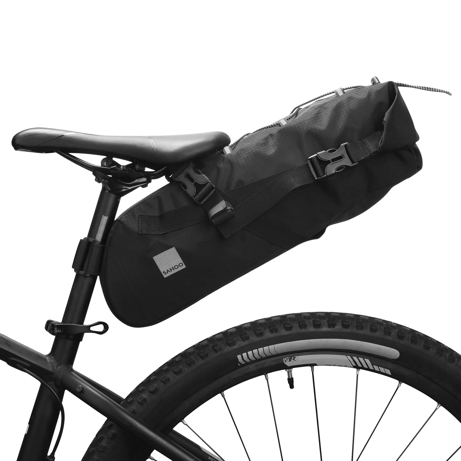 SAHOO-Bike-Bag-Waterproof-Reflective-11L-Large-Capacity-Saddle-Bag ...