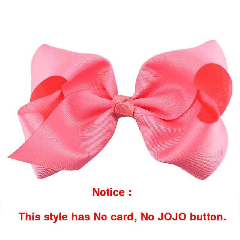 8 дюймов Jojo Siwa банты с зажимом большая заколка для волос для детей ручной работы печатные ленты бант Jumbo вечерние аксессуары для волос для девочек заколка для волос - Цвет: C11