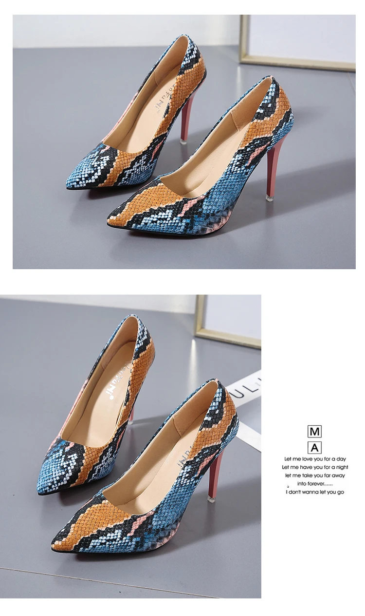 ZHENZHOU/туфли-лодочки высотой 10 см; коллекция года; сезон весна; пикантные женские туфли на очень высоком каблуке-шпильке с острым носком