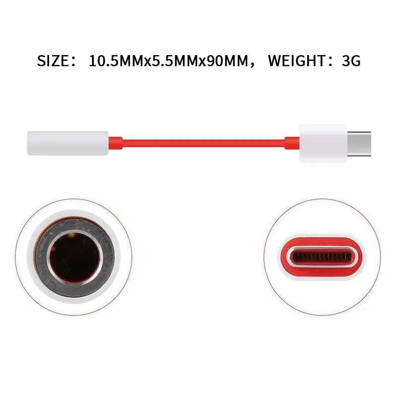 Для Oneplus 7 Pro 6T usb type C до 3,5 мм адаптер для наушников Aux аудио для One Plus 7 Pro 1+ 6T USB C музыкальный конвертер Кабель