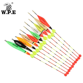 W.P.E  Fishing Float 3pcs/lot Size 2g-6g Floating Ball Slidding Floater Barguzinsky Fir Float Buoy Bobber Fishing Tackle Pesca