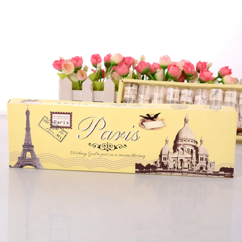 (12pcs) Creative Gift Cute Mini Glass Cork Stopper Wishing Bottle Vial Container Small Vintage Ornaments Craft Decor
