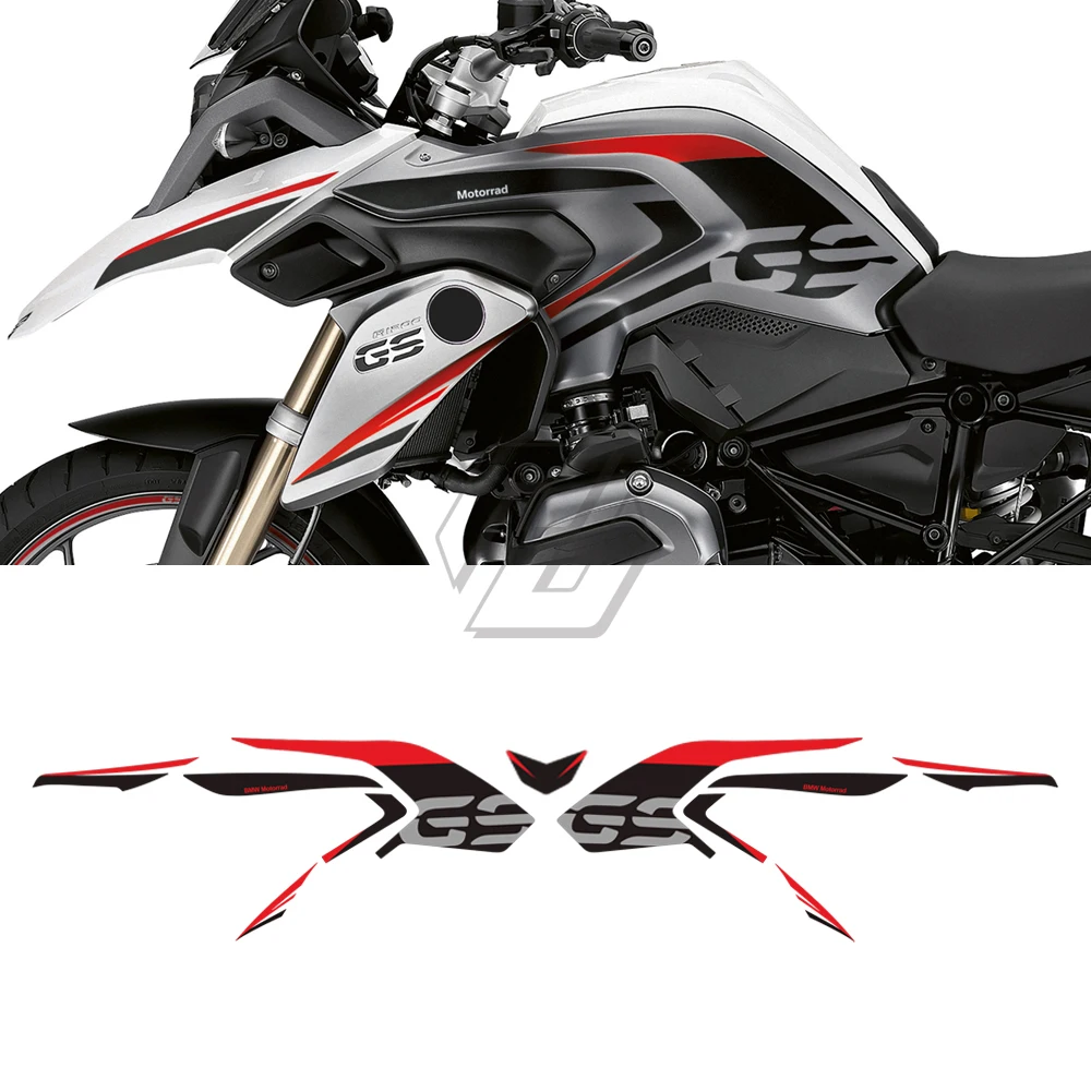 For R1200GS R1200 GS LC 2013 2014 2015 2016 2017 2018 Motorcycle Decals Sticker Decoration hlm style team graphics decal sticker deco for beta rr 2t 4t 125 200 250 300 350 390 430 450 2013 2017 2014 2015 2016 decoration