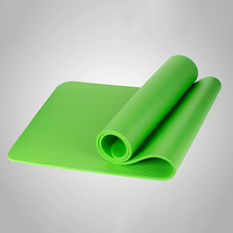 

Hot Thicken Yoga Mat Anti-Slip Sport Pad for Fitness Pilates Exercise with Strap Mesh Bag 10mm MVI-ing