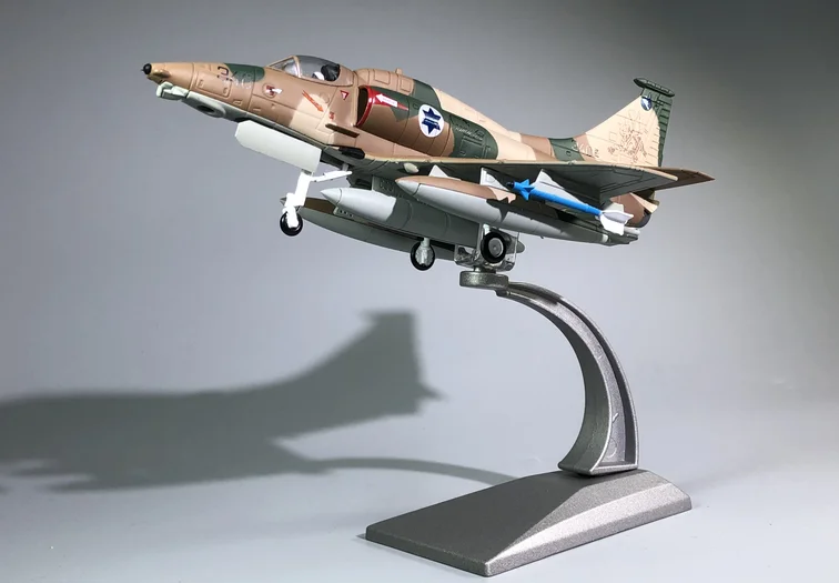 

WLTK ISRAEL AIR FORCE IAF A-4M Skyhawk Fighter 1/72 Diecast Model