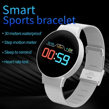 

R11 Smart Watch Color Screen Watch Fitness Tracker Heart Rate Monitor for Android Ios