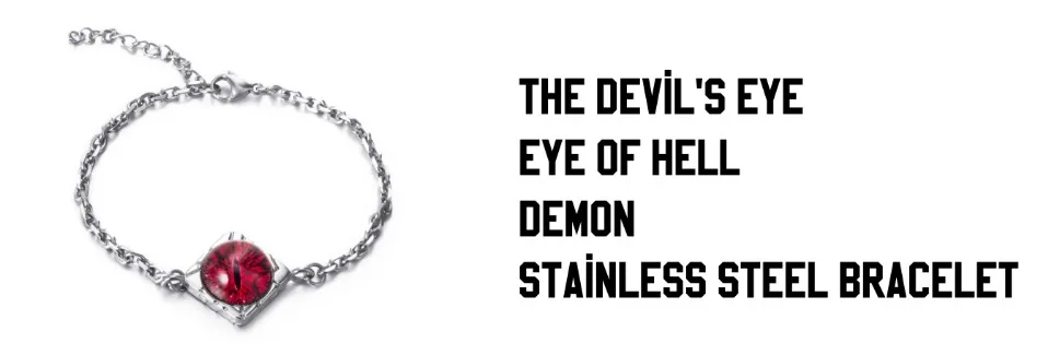 Мужское байкерское кольцо из нержавеющей стали в виде глаза дьявола, винтажное ювелирное изделие, размер 8-13