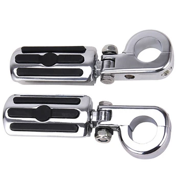 

1.25 inch Motorcycle Highway Foot Pegs Footrest for Touring Road King Glide
