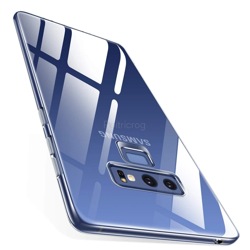 Ультратонкий Прозрачный мягкий чехол для Samsung Galaxy Note 10 9 8 S9 S10 S8 Plus A70 A80 A50 A30 A20 A10 A7 A9
