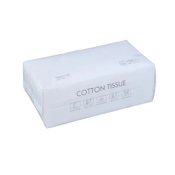 

200pcs Home Disposable Wipes Face Towel Travel Dry Wet Makeup Water Absorbent Cotton Blend Strong Toughness Soft Facial Cleaning