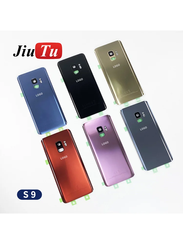 Jiutu For SAMSUNG Galaxy S7 Edge S8 S8Plus S10 S10Plus S20Ultra Note10 5GBack Glass Battery Cover Rear Door Housing Case 1pcs ys100 zt axial band edge digital pressure gauge 0 4 grade stainless steel battery water gas oil hydraulic back type