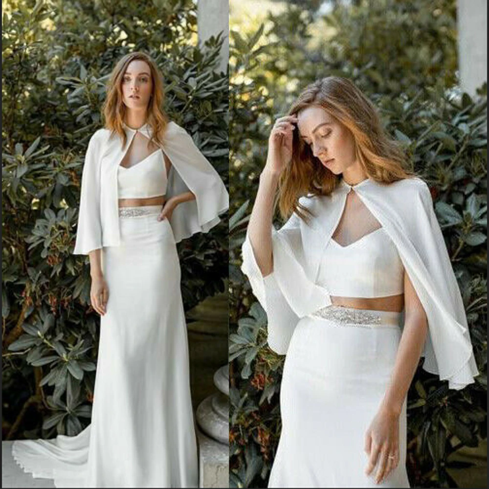 Chiffon Women Summer Bridal Boleros 