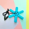 1PCS Baby Teether Sensual Chew Creative Pendant Necklace Molar Stick Sensory Pandent Toy Therapy Tools for Autism 6