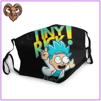 

Tiny Rick Let me out Super Rick and Morty Bross Video Men Women facemasks for virus protectioncotton facemasks pm2.5 mask filter