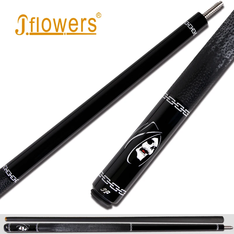 

Genuine JFLOWERS JF30-06 Pool Cue Stick Kit Billiard Cue 12-12.2mm Tip Black Carbon Fiber Technology Professional Billiard 2019