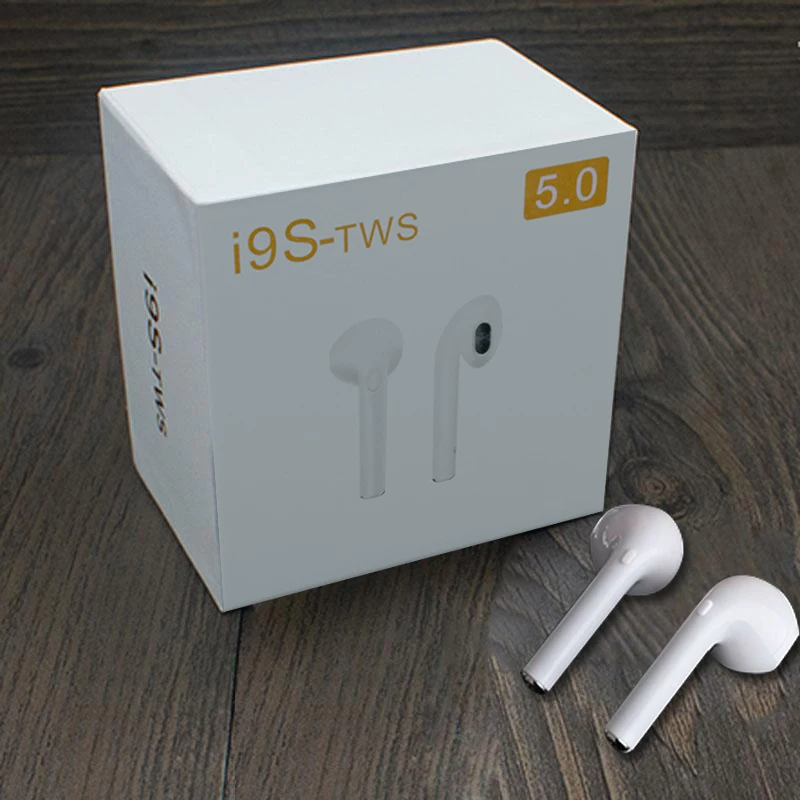 

i9s TWS Earbuds Mini Wireless Bluetooth Earphones Headsets Stereo Super Bass Earbuds Wireless for IPhone Huawei Samsung Xiaomi