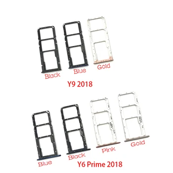 

5Pcs/lot SIM Card Tray Slot Holder Adapter Accessories For Huawei Y6 Y7 Prime Y9 2018