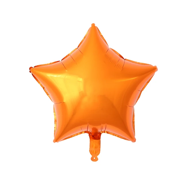 50pcs 18inch Star Heart Aluminum Balloons Inflatable Helium Balloon Birthday Party Decorations Kids Wedding Engagement  Globos as picture