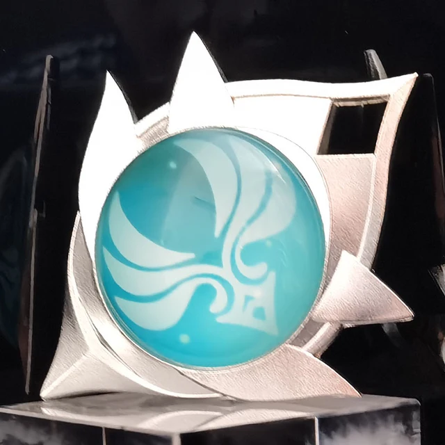 Genshin Impact Trinket Mondstadt Liyue Harbor Vision Of God Keychains Anime Accessories Bag Pendant Key Rings High Quality zhidongfeng