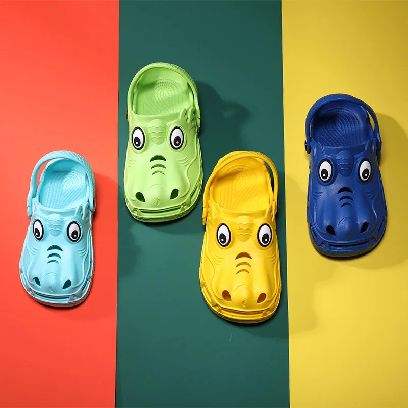 

PPLNG Children's summer shoes, summer beach sandals, cartoon children's shoes for primary and middle school students