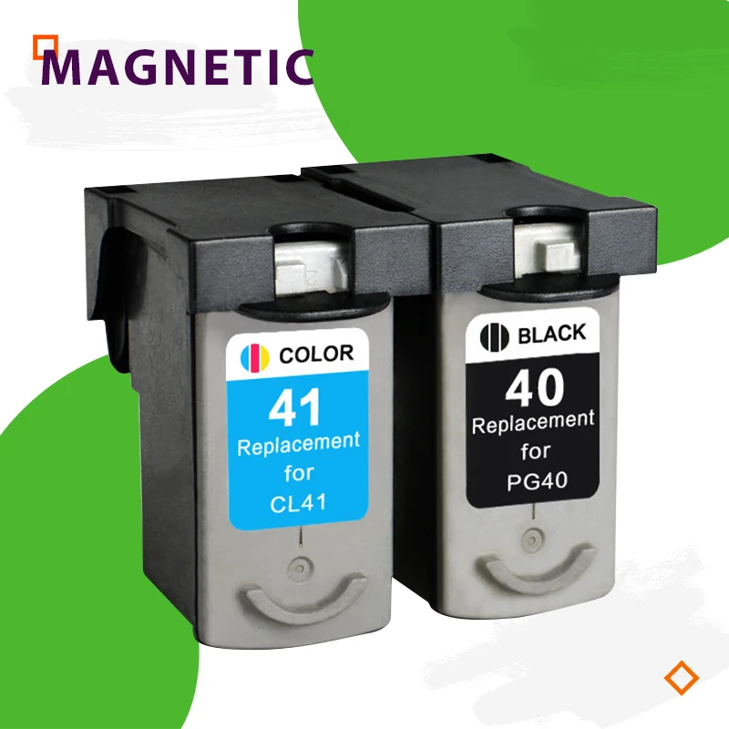 Совместимый чернильный картридж PG40 CL41 для принтеров Canon PG 40 CL 41 PIXMA iP1600 iP1200 iP1900 MX300