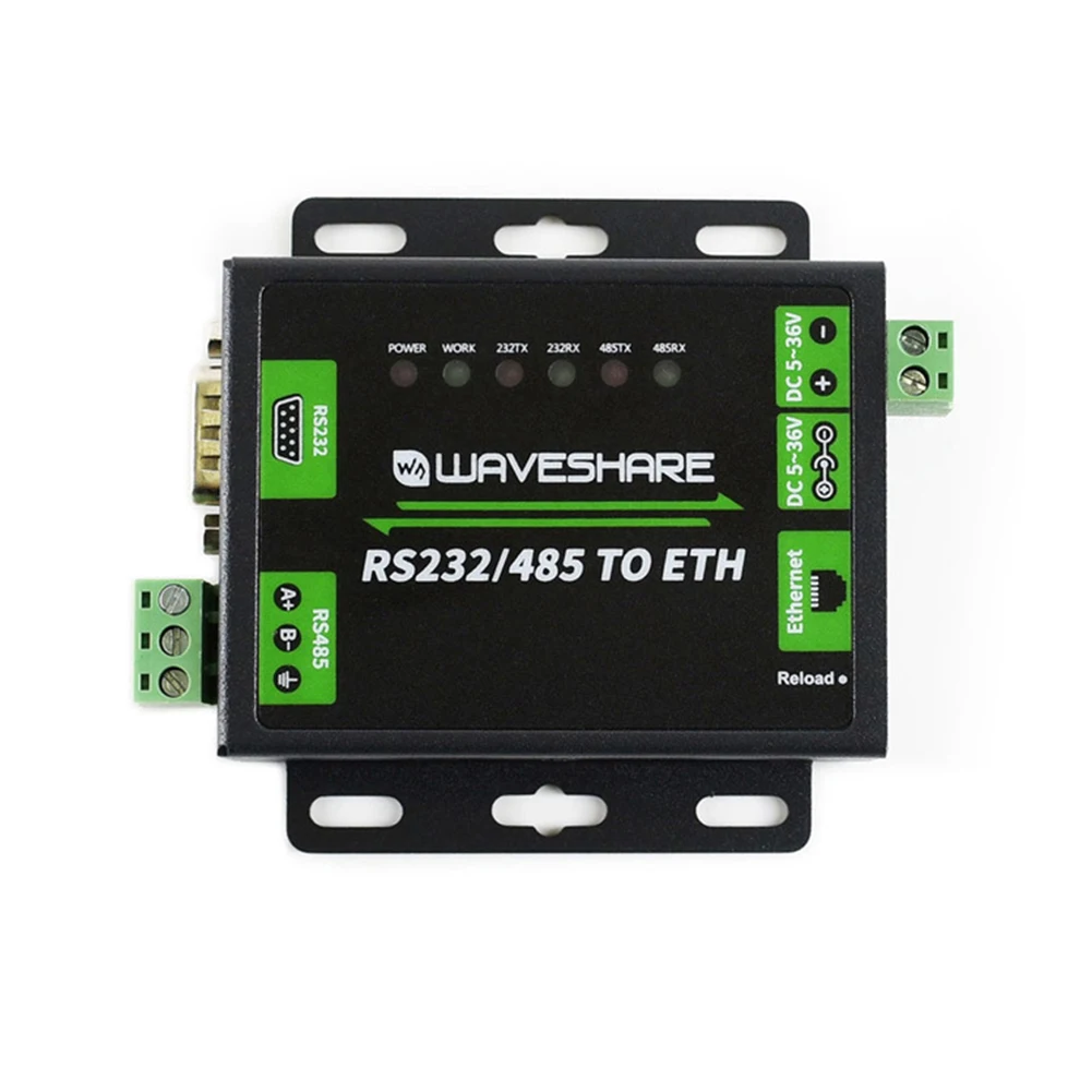 

Computer RJ45 Module Dual Serial Ports TCP Accessories Converter Industrial RS232 485 TO ETH Webpage Name Resolution UDP DNS