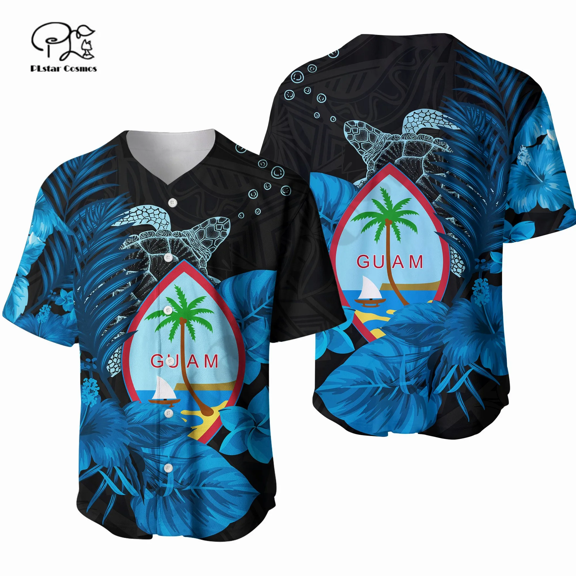 Newest 3Dprinted Baseball Jersey Shirt Wallis et Futuna Hawaii Polynesian Wave Tattoo Casual Unique Unisex Funny Sport Streewear