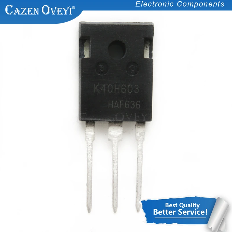 5pcs/lot IKW40N60H3 IKW40N60 K40H603 TO-247 In Stock | Электронные компоненты и принадлежности