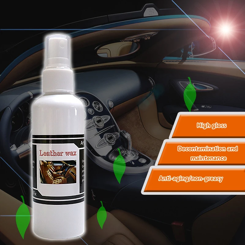 

30ml Automotive Interior Maintenance Plastic Parts Retreading Agent Rubber And Instrument Panel Remove Stains Liquid TSLM2