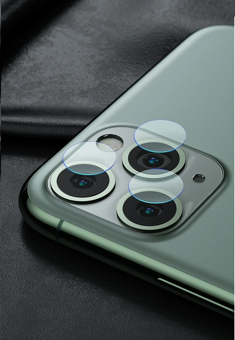 100 шт протектор объектива камеры закаленное стекло для iPhone 11 pro max твердое Защитное стекло для iPhone 11 pro max XS XR стекло камеры