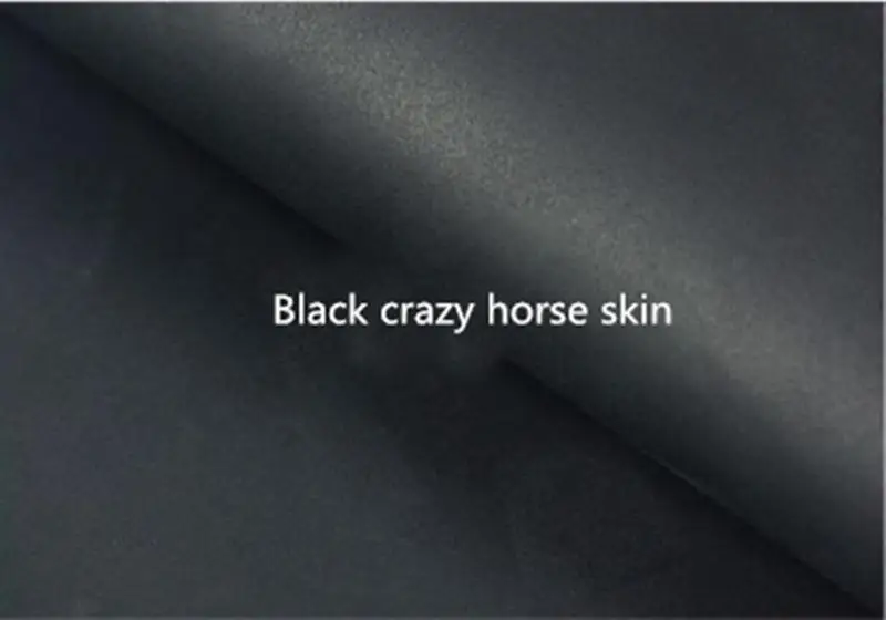 Записная книжка путешественника из натуральной кожи, планировщик, записная книжка, планировщик, органайзер, дневник, ежедневный офисный школьный 175X110 мм - Цвет: Black Crazy Horse