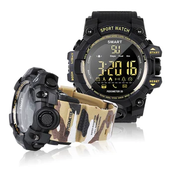 

Waterproof Smart Watch Bluetooth Clock Remote Control Pedometer Sport Watch Outdoor Swimming Men Smartwatch