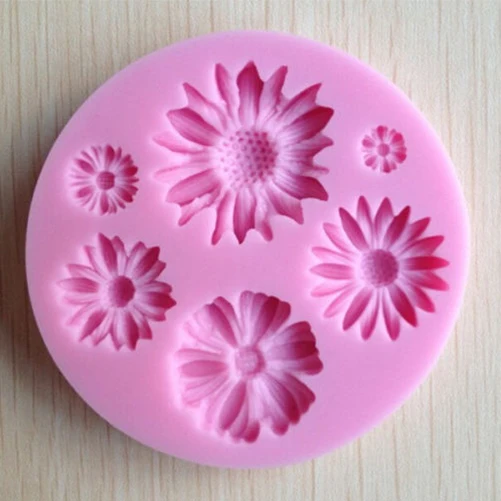 DIY цветок силиконовые формы мыла помадка Сахар ремесло торт форма для выпечки печенья
