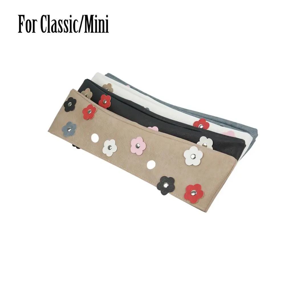 2022 New Rivet Flower Pu Trim Decorazione Sottile Per Obag Summer For Women Handbag Classic Mini For O Bag Body