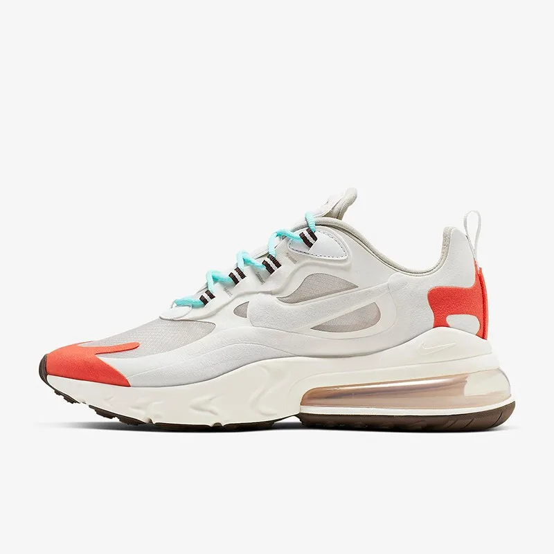 Мужские кроссовки для бега Nike Air Max 270 React, амортизирующие, амортизирующие, удобные, легкие, для фитнеса, модные, сочетающиеся цвета, AO4971 - Цвет: AO4971-200