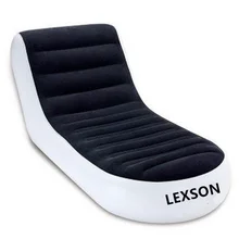 Флокированный l-образный одиночный надувной диван ленивый диван-кровать открытый домашний надувной диван для отдыха складной шезлонг 500 наборов